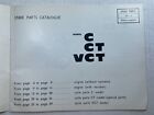 Rare 1965 Peugeot Motor Bike  Part Catalog And Sales Brochure