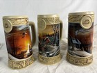 Miller Beer Ducks Unlimited Series Stein Mug Set 1990s Terry Redlin Edition Rare