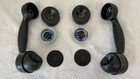 1928 Automatic Electric Telephone Bakelites Handsets Phone Spit Cut Vintage Part