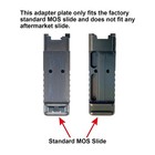 Dpp Titanium Adapter Plate For Glock 17 19 Mos Holosun 407 507c 508t Rmr Sro