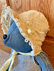 Lot Of 5 Vtg Baby Bonnets  Late 1950s-early 1960s