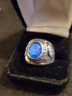 Class Ring Crowley Tx  High School  10 5 Lab Blue Stone Ftbl  And Eagle Siltone