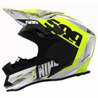 509 Altitude - Snowmobile Snow Helmet W  Fidlock- Chromium hi Vis -xxl  2xl -new