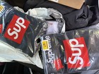 Supreme Hanes Boxer Briefs Black Large Size  4-pack  36-38 
