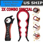 Jar Opener Rubber 4 In 1 Quick Lid Bottle Cap Grip Twister Remover Kitchen Tools