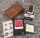 Vintage Polaroid Sx-70 Land Camera Model 2 W  Case   Accessories  l  k 