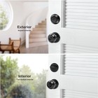 Exterior Door Lock Set With  keyed Alike Matte Black Door Knob And Deadbolt Set