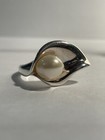 Vintage Silver   Pearl 4 Piece Jewelry Set