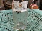 Vintage Rare Handmade Unique Shape Medical Equipment Glass Bottle