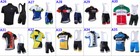 Cycling Jersey Bib Shorts Set Mens Cycling Short Sleeve Jersey Cycling Team Kits