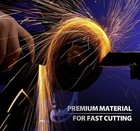 100 Pack 4 5  Zirconia Flap Disc 4-1 2 X7 8  60 Grit Sanding Grinding Flap Wheel