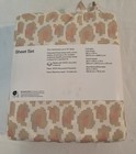 Room Essentials Twin Xl Microfiber Sheet Set Pink Leopard Print Size Twin Xl-new