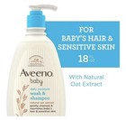 Aveeno Baby Daily Moisture Gentle Body Wash  Shampoo 2 In 1 Sensitive Skin 18 Fl