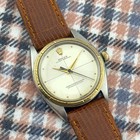 Vintage 1960s Rolex Oyster Perpetual - Ref  1008 - 34mm - Two Tone - Men   s Watch