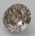 0 59 Carat Fancy Brown Round Brilliant Natural Enhanced Diamond 5 14mm W Video
