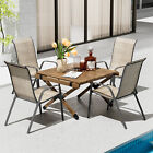 Patio Dining Chairs Set Of 4 Outdoor Patio Furniture Dining Chairs For Garden