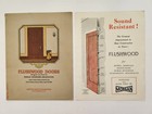 1926 Antique Flushwood Doors Morgan Woodwork Architectural Catalog Aia