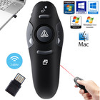 Wireless Usb Presenter Powerpoint Pointer Clicker Pen Laser Ppt Remote Control