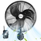 18 Inch High Velocity Oscillating Wall Mount Fan For Industrial Residential Use