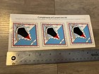 Cunard Lines Queen Elizabeth 2 Luggage Stickers 10th Anniversary