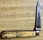 18th-19th C french Folding Square Tang 136 Veritable Deconche 4 75  Closed Horn 