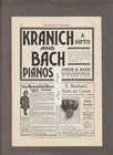 1905 Angle Lamp Magazine Ad e  Burnham Hair Goods   Wigs kranich   Bach Pianos