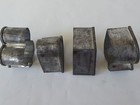Antique   Vintage    Metal Cookie Cutters   Playing Card Shapes   Set Of 4
