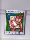 Chowning s Tavern Colonial Williamsburg Virginia Brass Hat Lapel Pin Badge