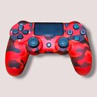 Sony Red Camo Ps4 Dualshock Wireless Controller For Playstation 4