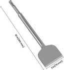 Toovem 3 Inch Sds Plus Chisel For Sds Plus Rotary Hammer Drill Tile Removal