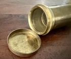 Vintage Solid Brass Handheld Marine Style Telescope Spyglass Multi Draw W cap