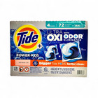 Tide Power Pods Laundry Detergent Pacs   Ultra Oxi  - 72 Count