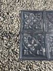 Antique Metal Tin Ceiling Tile 24    X 24  Salvaged Vintage 
