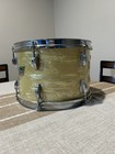 12    70   s Ludwig Vintage Tom Drum White Marine Pearl Finish