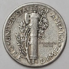 1942-p Silver  Mercury Dime  Great Detail 