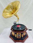 Vintage Hmv Gramophone Fully Functional Working Phonograph  Win-up Record Player