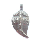      Amazing  Ancient Celtic Bronze Amulet Druids Symbol - 300 Bc La Tene Culture