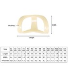 5pcs Oval Finger Splints Trigger Finger Kit For Size 2 3 4 5 6 7 8 9 10 11 12 Us