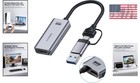 Compact Hdmi usb-c 4k Video Capture Card For 60fps Live Streaming   Gaming