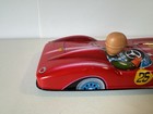 Sanko Made In Japan - Jaguar Sports Race Car  25 - Tin Litho Friction Toy Car