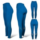 Women Yoga Pants High Waist Leggings With Pockets  Mesh  Gym  Fitness  Sports