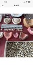 Vtg Dental Plates False Teeth Dentistry Lot Quackery Parts Monster Brass Prop