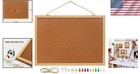 Stylish Oak Framed Cork Bulletin Board - 11  X 14 6  For Home   Study
