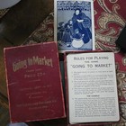 Going To The Market Vintage 1915 Advertising Deck Playing Cards Complete 52 Card