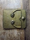 Vintage 1990s Boy Scouts Of America Brass Belt Buckle 2 5    X 2   