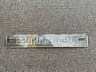 Rare 1955 Indiana Farm Tractor License Plate Tab Rare Variation Ft With Wear 