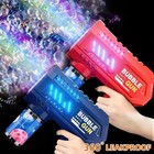 Fully Automatic Bubble Gun Rocket Bubbles Machine Automatic Blower With Bubble