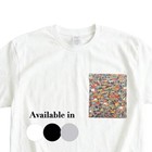 Kimono Pocket T-shirt     Momiji Glow