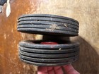 2 Vintage Pedal Car Wagon Toy Wheels W  6 X 1 50 Craftsman Solid Tires Pair