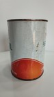 Vintage Original Texaco Motor Oil Metal Can 1 Quart Advertisement Display